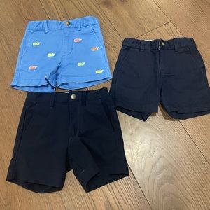 3Pack- boys dress shorts (vineyard vines, crew cuts, Janie & Jack)